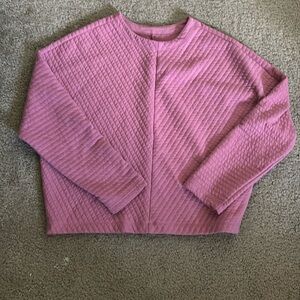 Pink sweatshirt